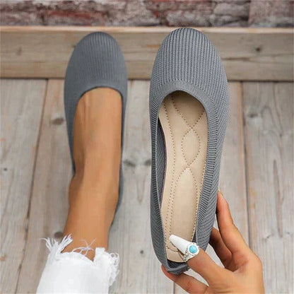 Women's Knit Slip-On Ballet Flats
