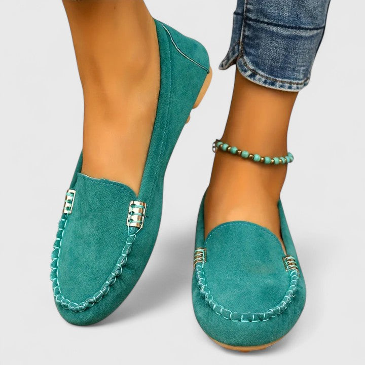 Women's Suede Slip-On Loafers