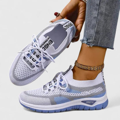 Women's Mesh Lace-Up Sneakers