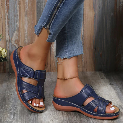Serena | Women's Orthopedic Cushioned Wedge Sandals
