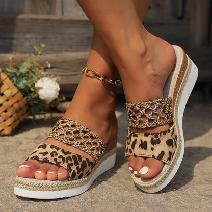 Maren | Women's Woven Wedge Sandals