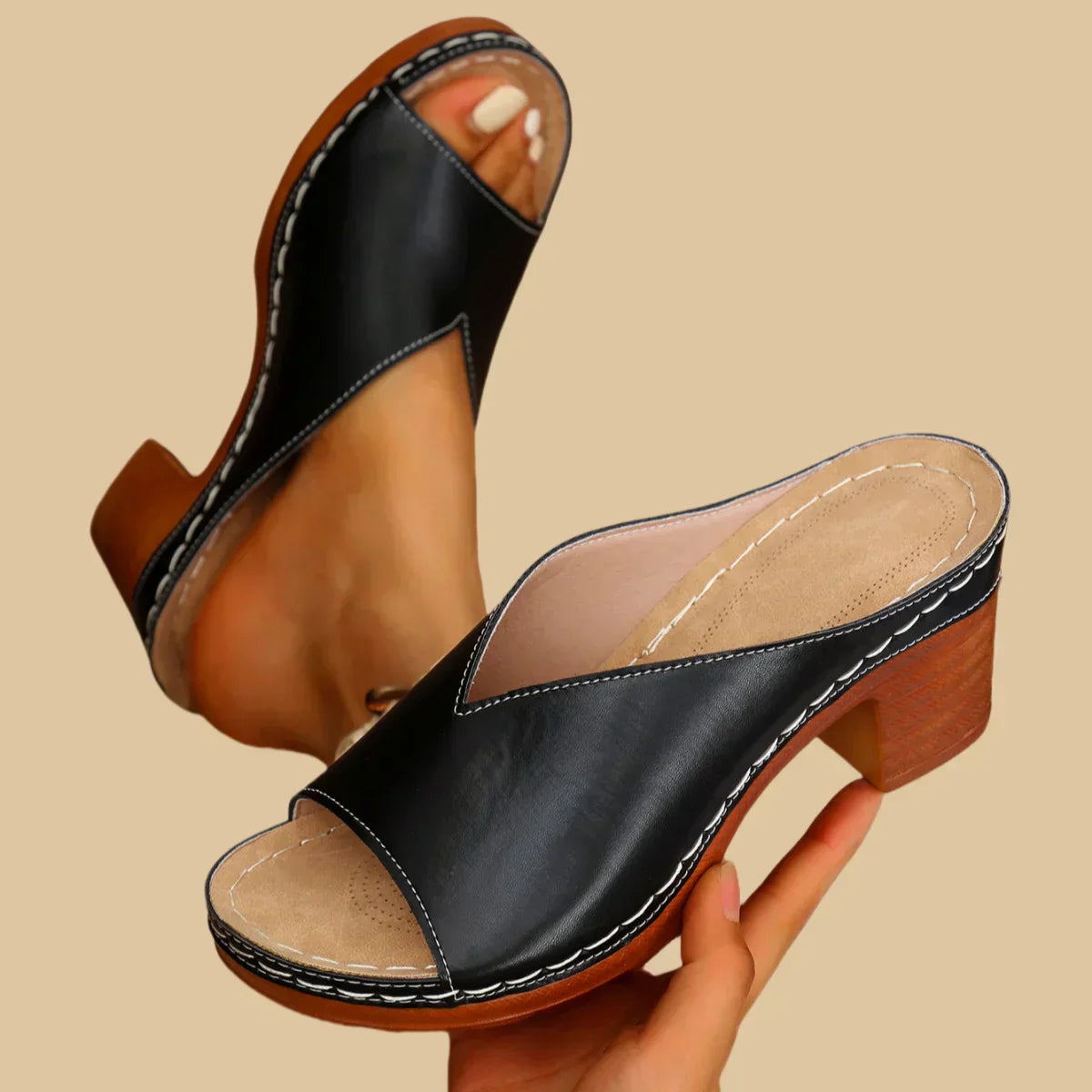 Alina | Women's Orthopedic Flat Sandals