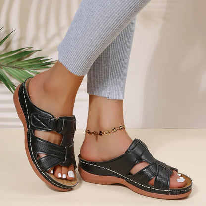 Serena | Women's Orthopedic Cushioned Wedge Sandals