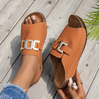 Women's Cushioned Strap Sandals