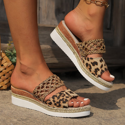 Maren | Women's Woven Wedge Sandals