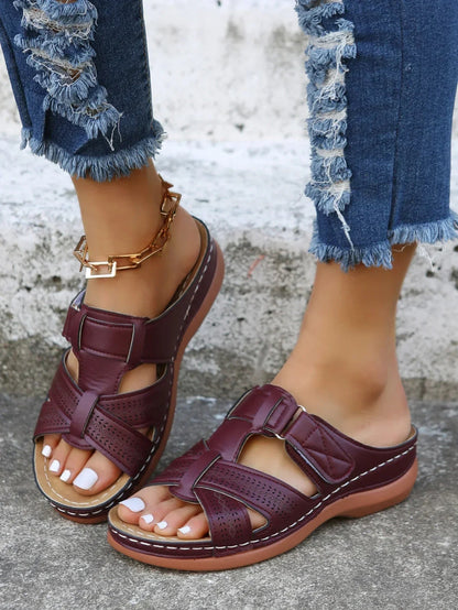 Serena | Women's Orthopedic Cushioned Wedge Sandals