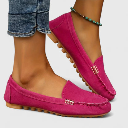 Women's Suede Slip-On Loafers