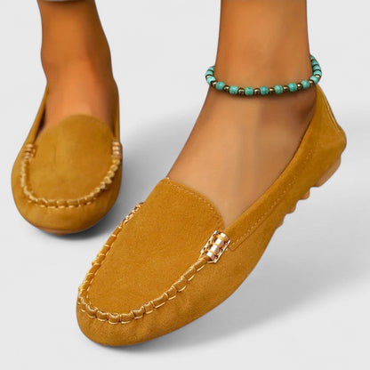 Women's Suede Slip-On Loafers