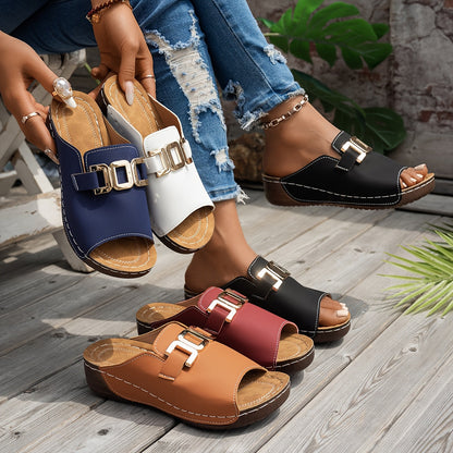 Women's Cushioned Strap Sandals