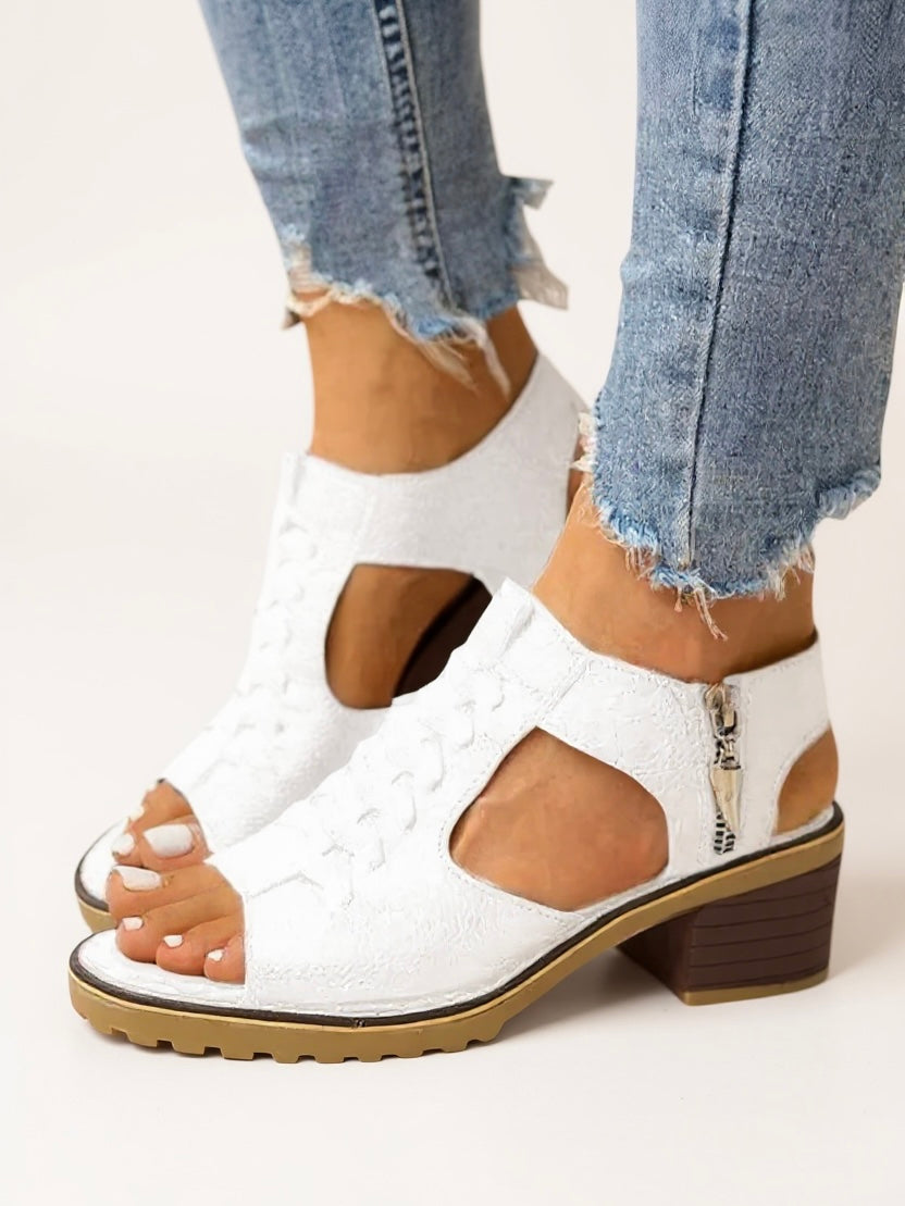 Lucia Women's Block Heel Cushioned Sandals