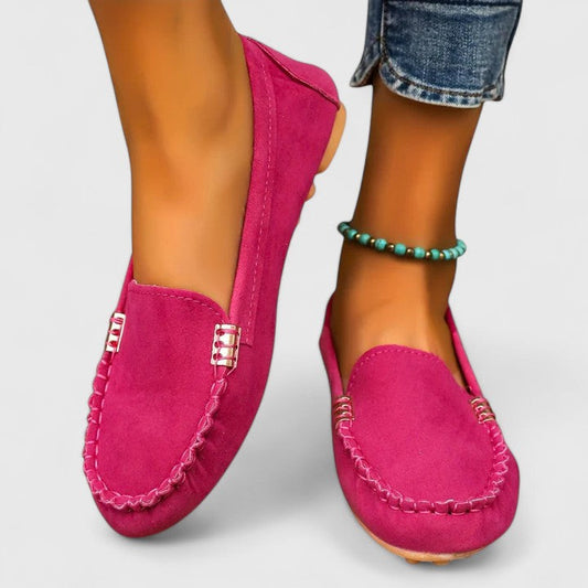 Women's Suede Slip-On Loafers
