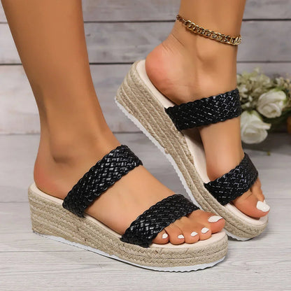 Women's Cushioned Wedge Sandals