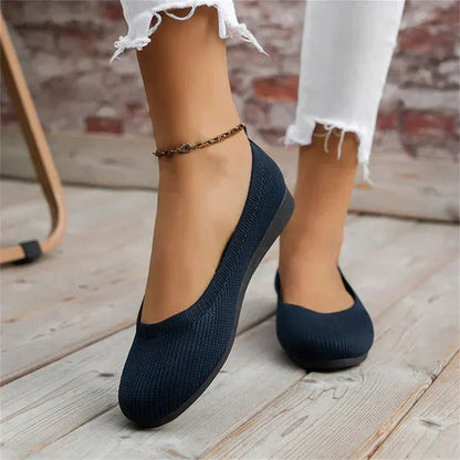 Women's Knit Slip-On Ballet Flats