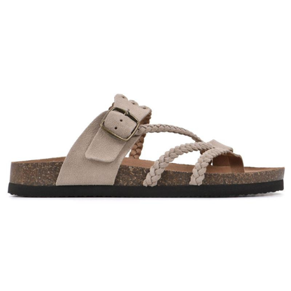 Lucia | Women's Braided Buckle Sandals