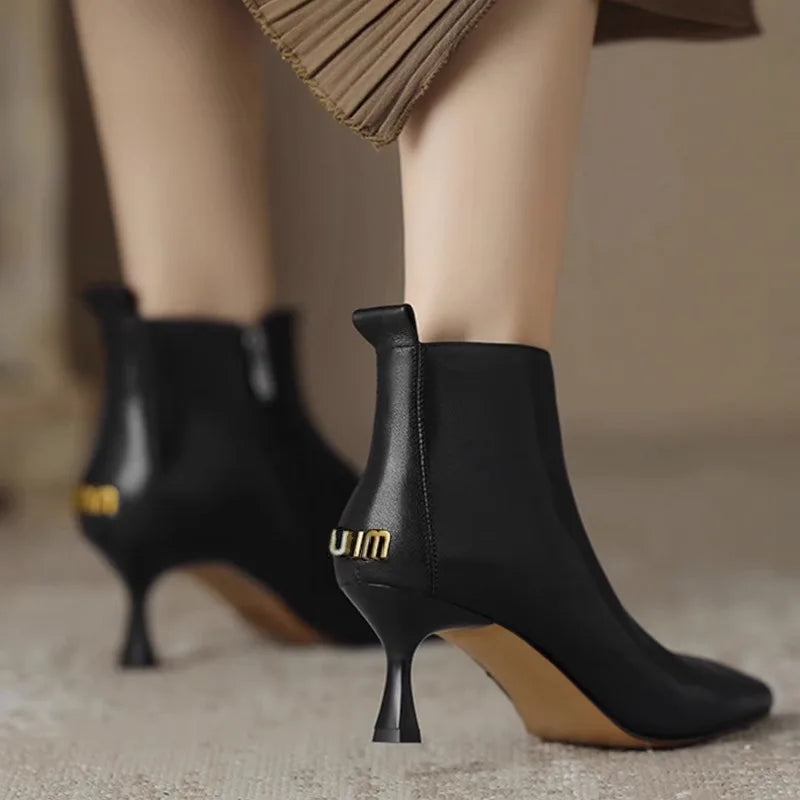 Women's Kitten Heel Boots