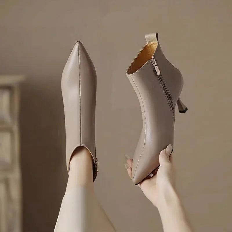 Women's Kitten Heel Boots