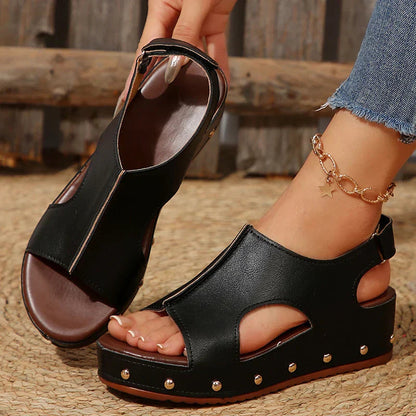 Sienna | Women's Platform Cushioned Sandals