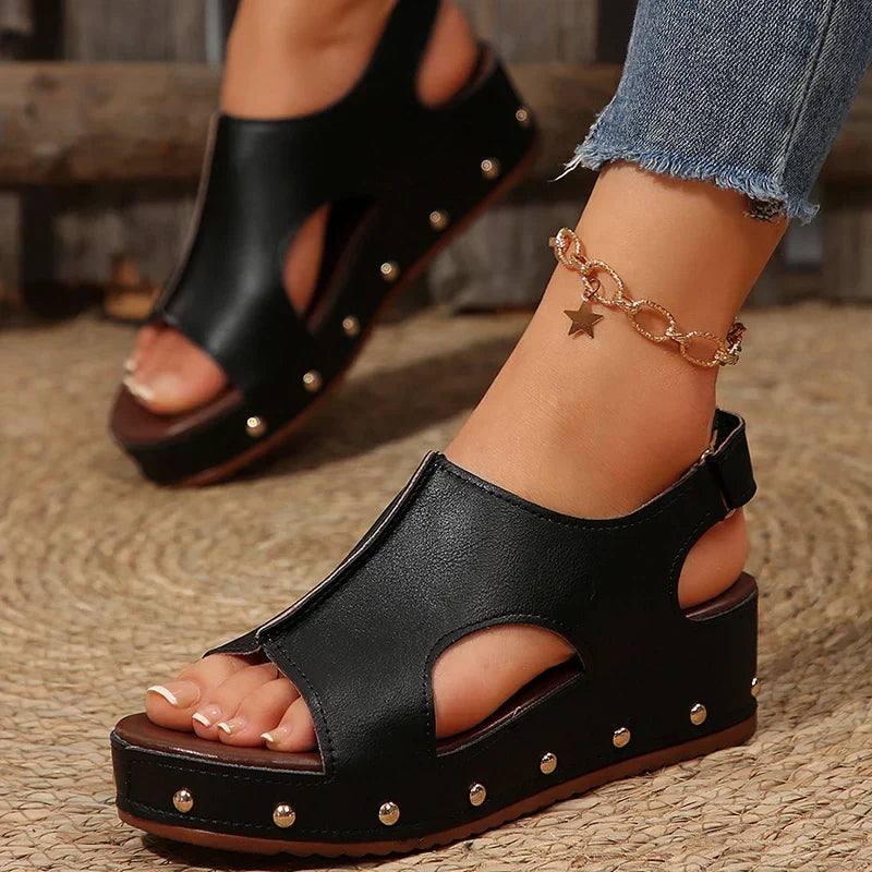Sienna | Women's Platform Cushioned Sandals