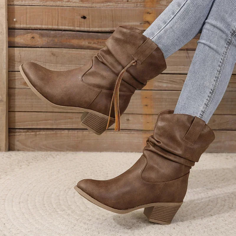 Valeria Western Boots