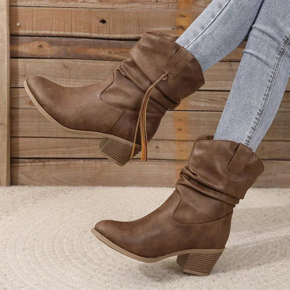 Valeria Western Boots