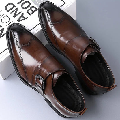 Montari Vegan Leather Lace-Up Dress Shoes