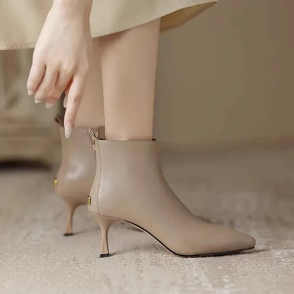 Women's Kitten Heel Boots