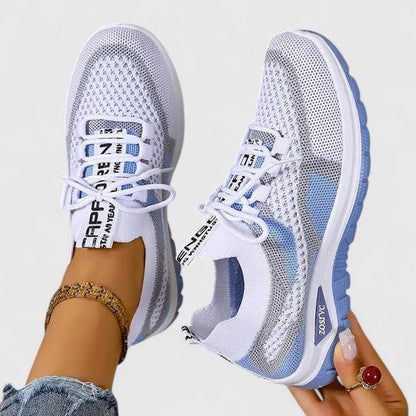 Women's Mesh Lace-Up Sneakers