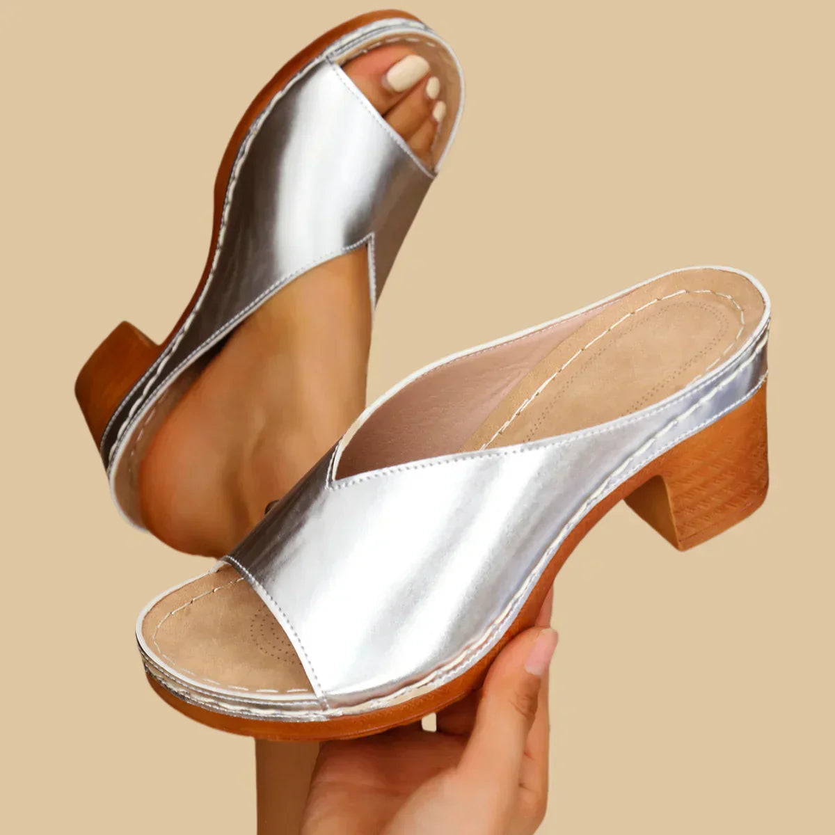 Alina | Women's Orthopedic Flat Sandals