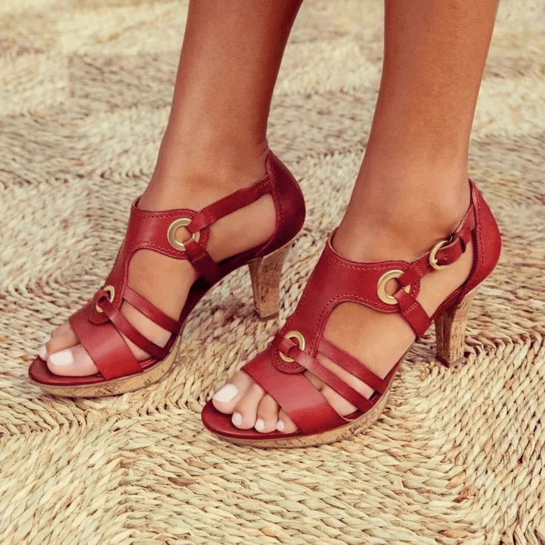 Women's Heeled Strap Sandals