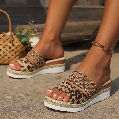 Maren | Women's Woven Wedge Sandals