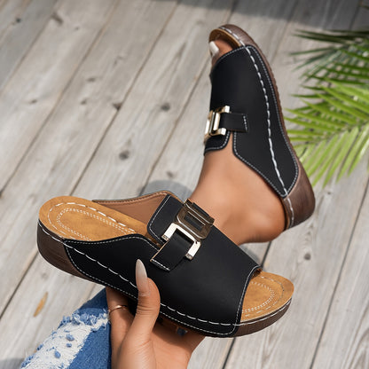 Women's Cushioned Strap Sandals